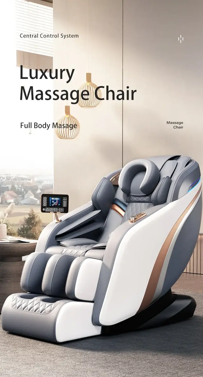 Cheap 4D Shiatsu Zero Gravity Luxury Sl Electric Full Body Massage Recliner Vending Massage Chair