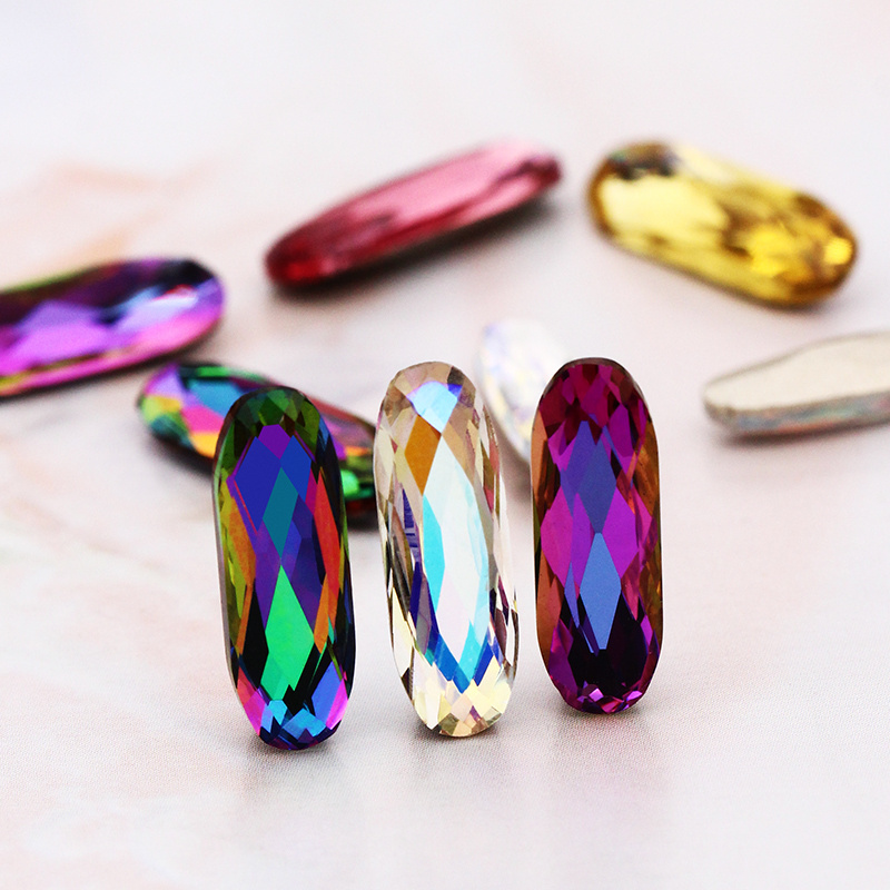 14mm Colorful Star Diamond Crystal Glass k9 Rhinestones Craft Gems For Christmas Clothing Dress Jewelry Decoration Diy