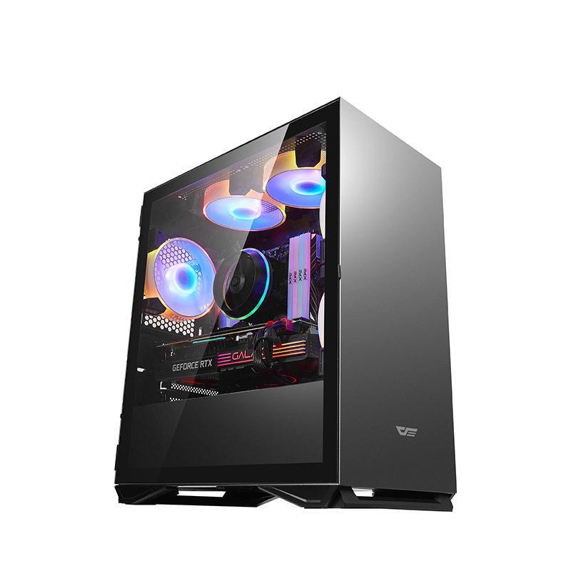 Darkflash DLM22 M-Atx Desktop Anime PC Gamer Towers Gaming Computer Cases