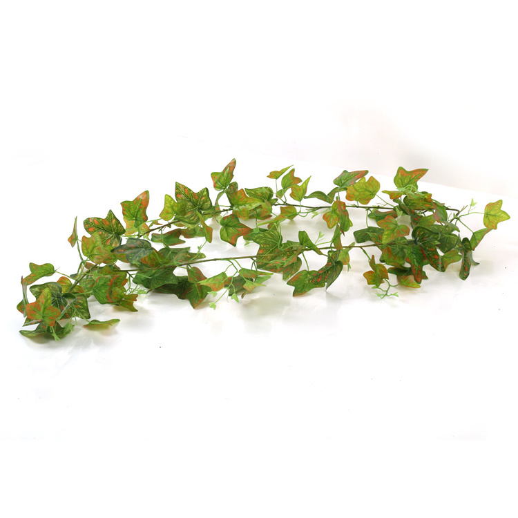 Wholesale Decorative Greenery Leaves Ivy Garland Hanging Artificial Ivy Vine For Wedding Home Restaurant Garden Wall Decoration