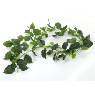 Wholesale Decorative Greenery Leaves Ivy Garland Hanging Artificial Ivy Vine For Wedding Home Restaurant Garden Wall Decoration