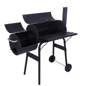 High quality adjustable exhaust chimney thickened sheet portable bbq charcoal grills