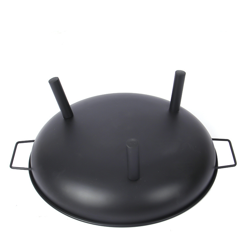 big round  brazier with 3 legs outdoor fire pit  china bbq supplier charcoal  fire bowl