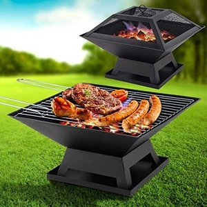 Camping heating basin outdoor fire pits  fire bowel garden fire basket firewood pan