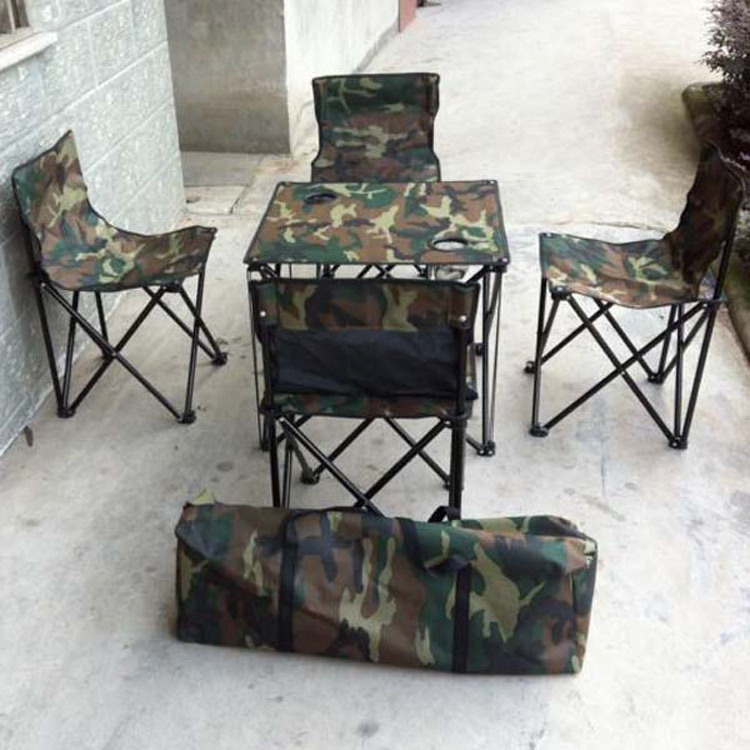 Wholesale Supply Modern High Quality Outdoor Lightweight Folding Camping Table And Chair Set