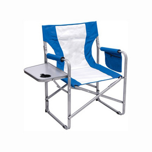 Custom Outdoor Heavy Duty Modern Aluminum Tube Canvas Portable Folding Beach Director's Chair