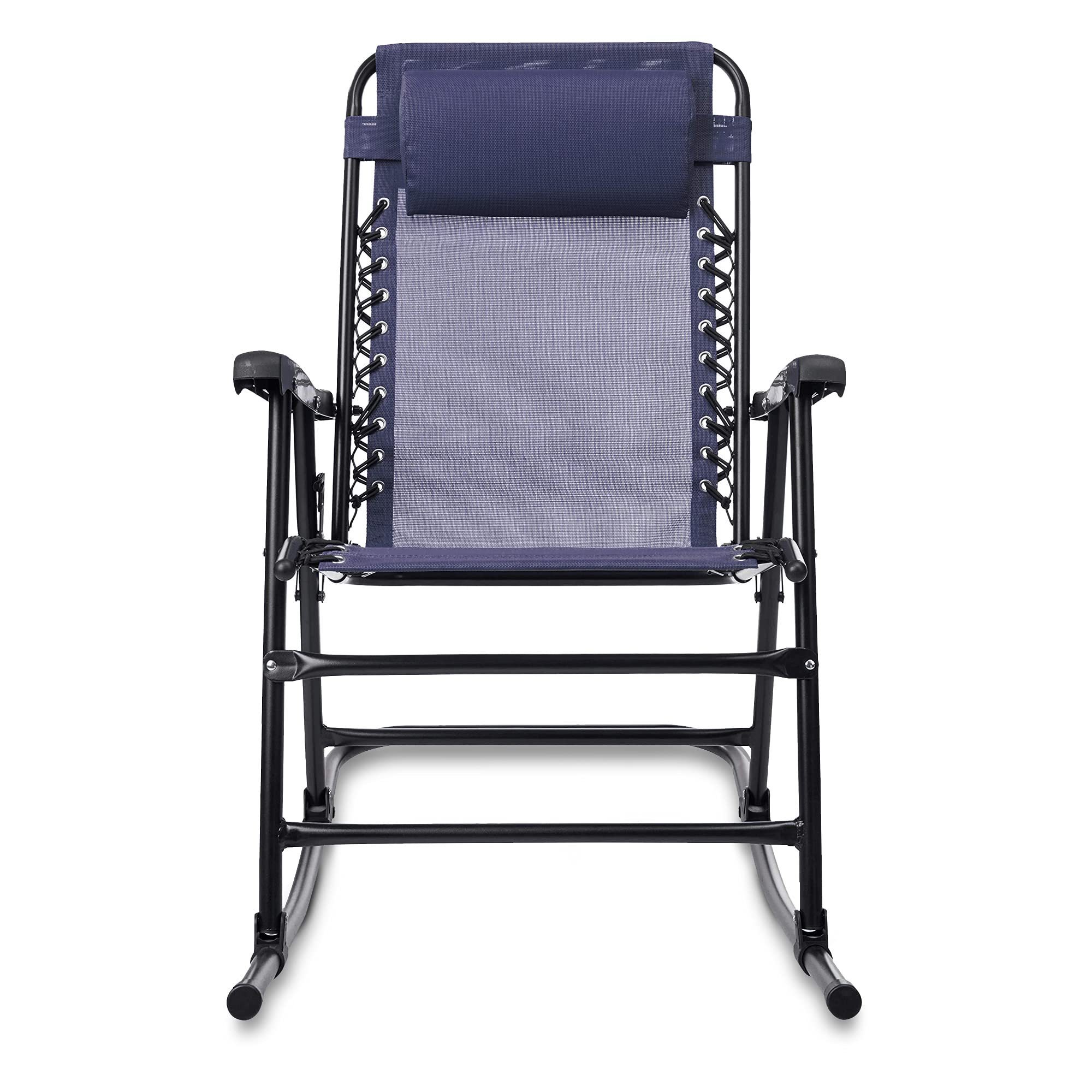 Nordic Dashing Custom Outdoor Lightweight Steel Tube Portable Folding Rocking Chair