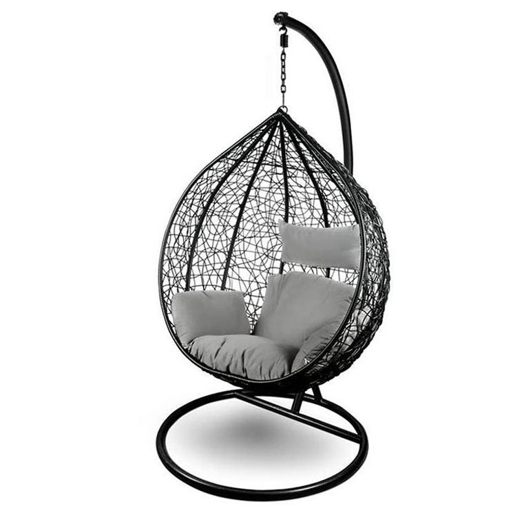 outdoor swing chair garden furniture rattan garden swing chairs with stand