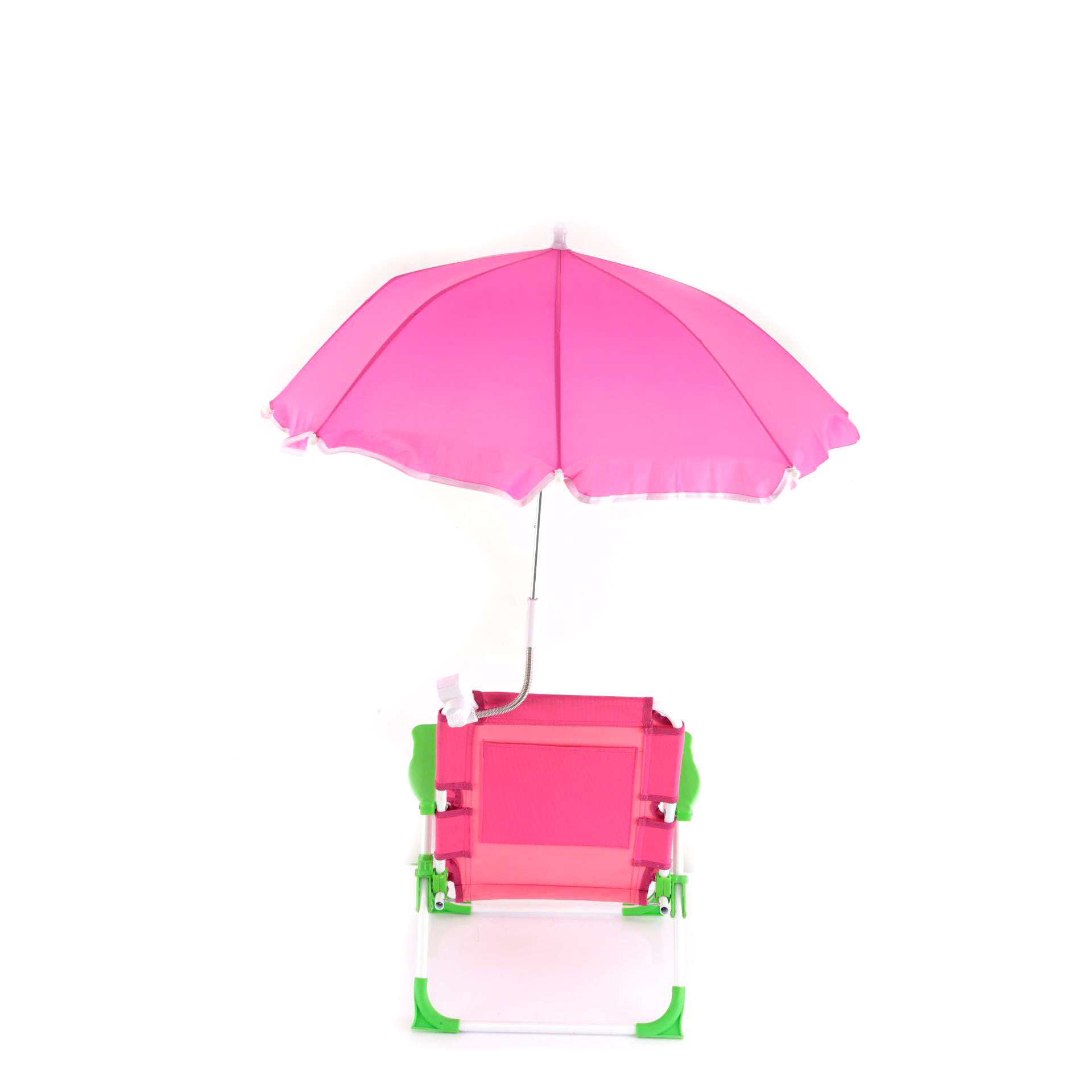 Wholesale Outdoor Commercial Portable Miniature Pink Kids Folding Beach Chair With Umbrella