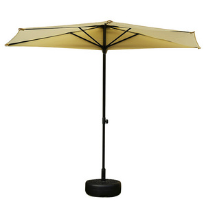 Rectangular 10ft patio pool umbrella courtyard aluminum side umbrella roman solar outdoor patio umbrella parasol