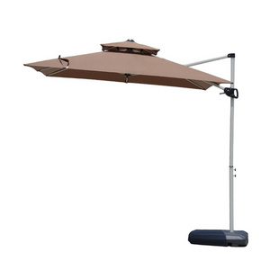 High Quality Extra Large Cantilever Garden Umbrella Outdoor Parasols Adjusted Heights Patio Umbrellas