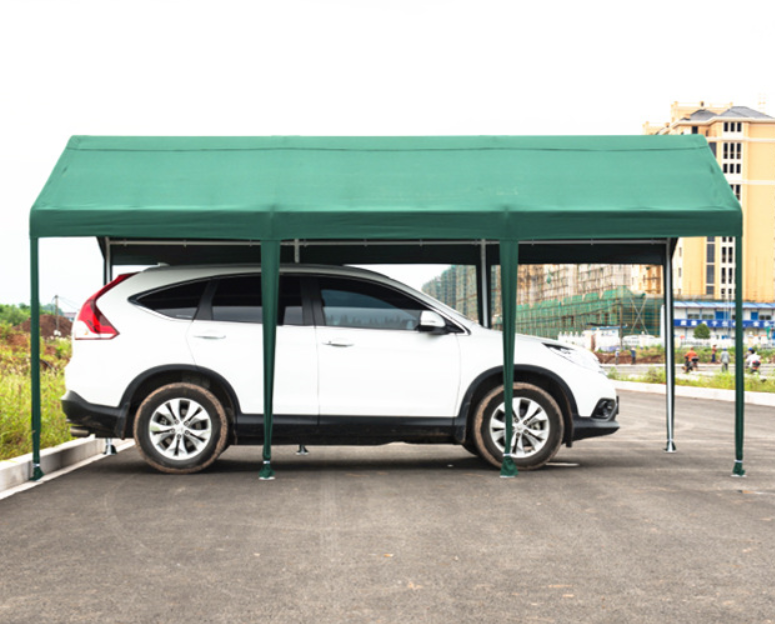 Manual Simple Folding Outdoor Carport Car Shelter Car Awning Tent Covers Parking Garage