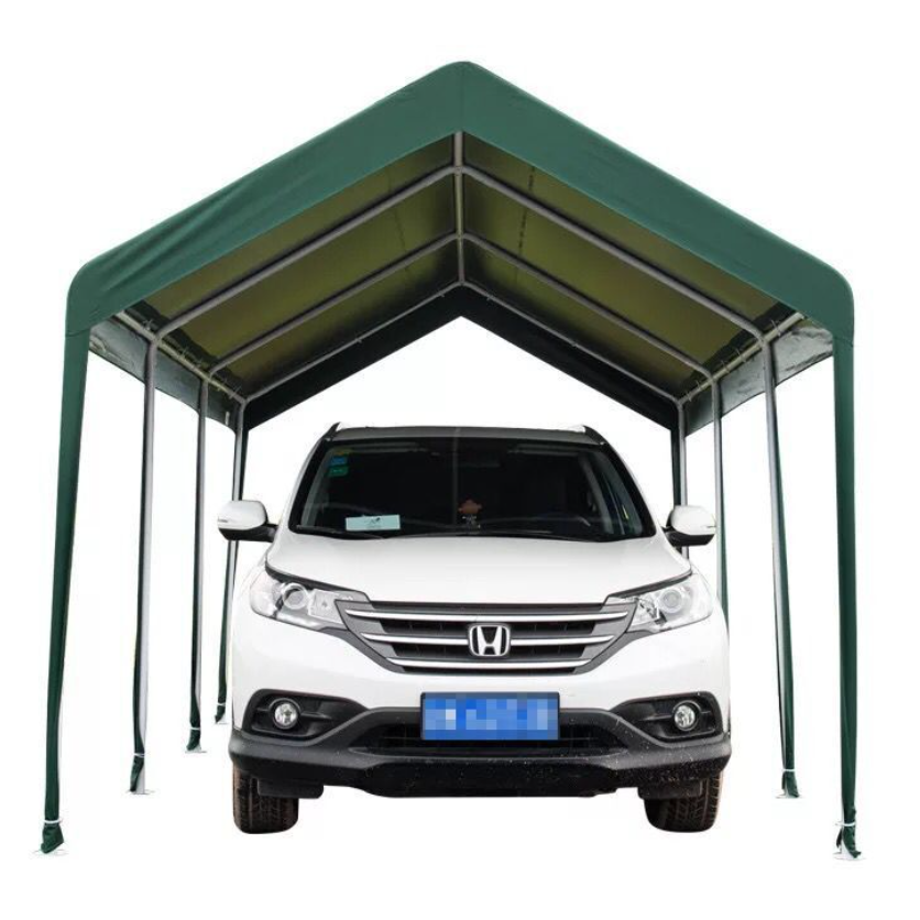 Manual Simple Folding Outdoor Carport Car Shelter Car Awning Tent Covers Parking Garage