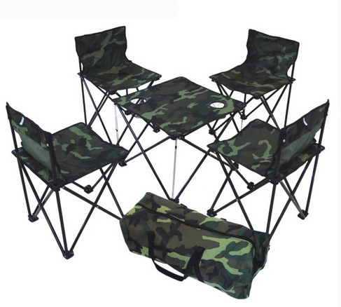 Wholesale Supply Modern High Quality Outdoor Lightweight Folding Camping Table And Chair Set