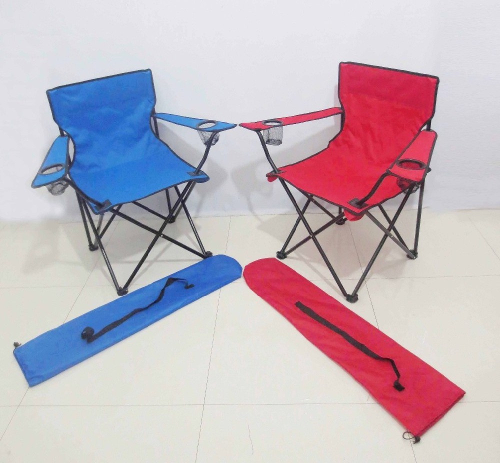 Outdoor Portable Lightweight Picnic Foldable canvas chairs Folding Camping beach aluminum custom colorful Chair With Armrest