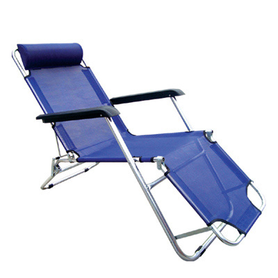 Wholesale Custom Outdoor Camping Furniture Light Weight Folding  Pool Sun Beds Beach Lounger For Sleeping