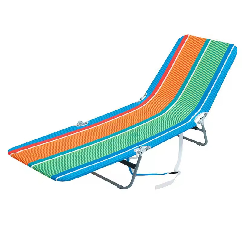 Wholesale Portable Lightweight Folding Adjustable Outdoor Adult Aluminum Camping Pool Beach Sun Loungers