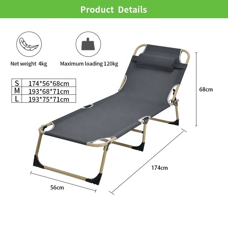 hot sell garden luxury swimming pool lounger reclining portable folding beach chaise sun lounger