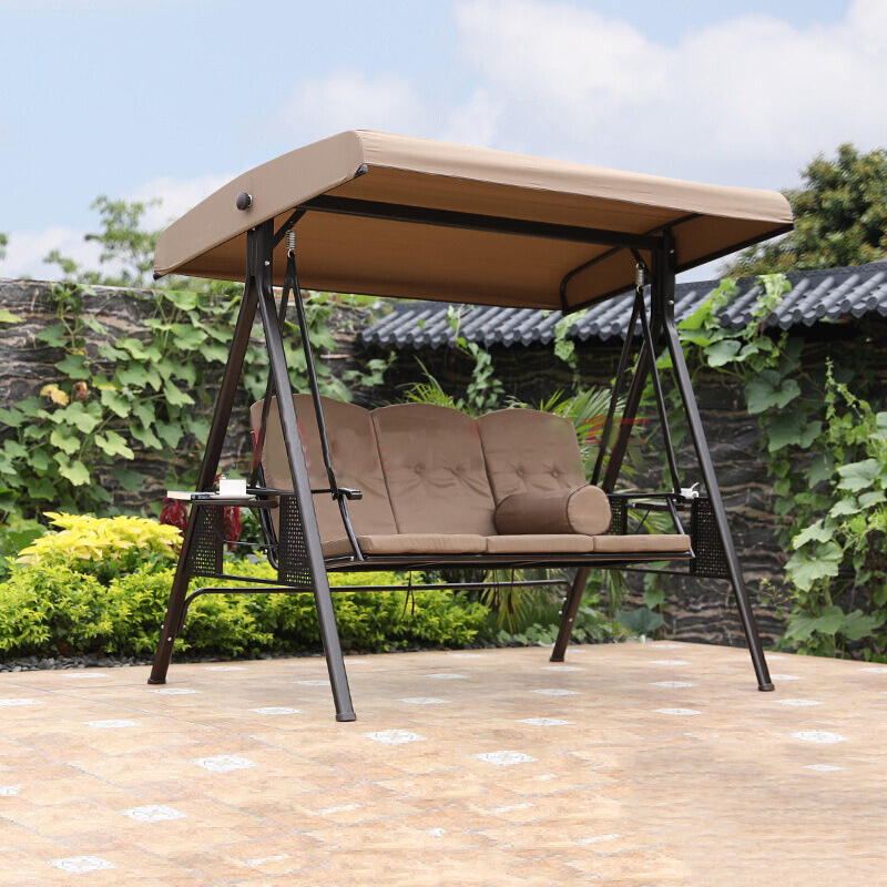 Outdoor Swing Patio New Design 2 Persons Swing Chair Garden Furniture Outdoor Garden Patio Swings with Canopy