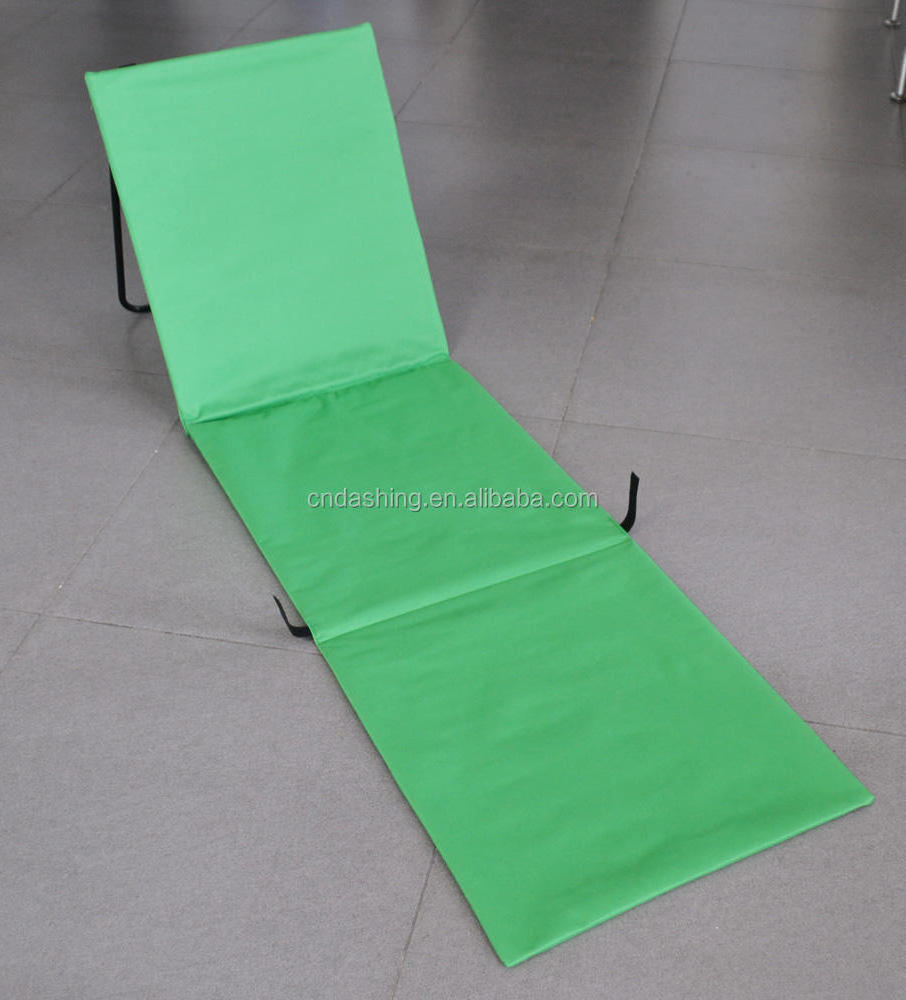 High Quality Folding Beach Mat And Foldable Padded Portable Camping Beach Mat Chair