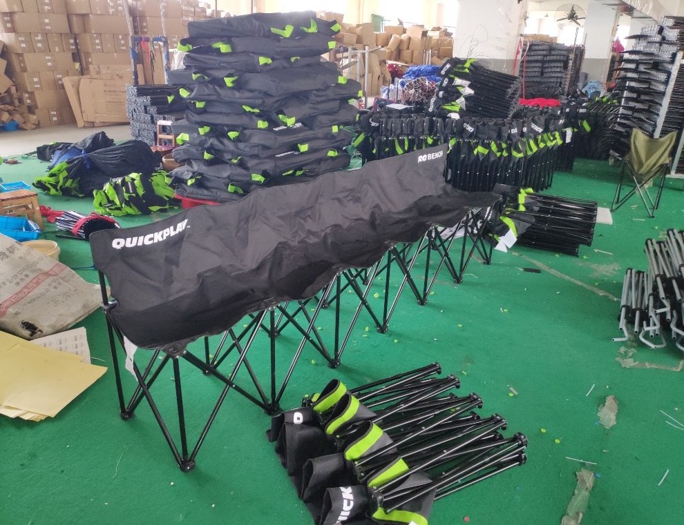 Wholesale Factory Custom Outdoor Lightweight Folding Seat Creative Comfortable Sports 6 Person Seats