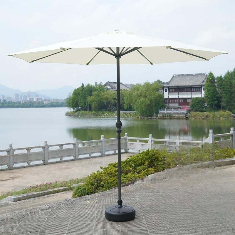 Wholesale Outdoor Sun Garden Parasol Umbrella Cafe Patio Garden Umbrellas Waterproof Polyester Outdoor Furniture