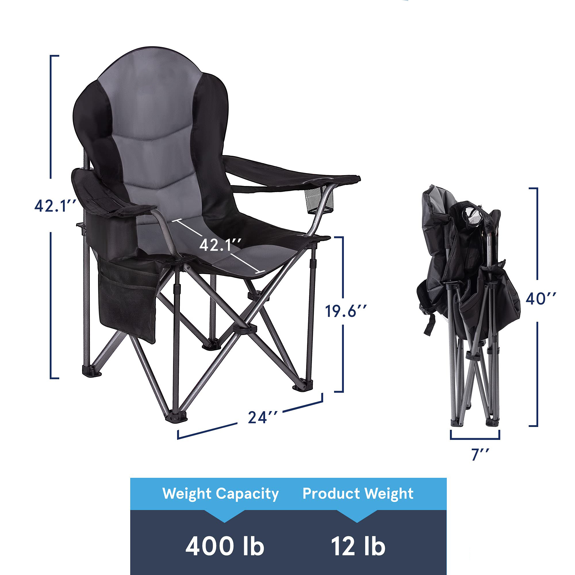 BSCI Wholesale Factory Custom Outdoor Lightweight Folding 600D Portable Foldable Cheap Beach Camping Chair