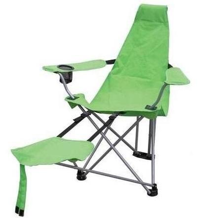 Luxury Lightweight Folding Bat Fishing Camping High Back Chair Personalized Foldable Custom Logo Recliner Chairs With Footrest