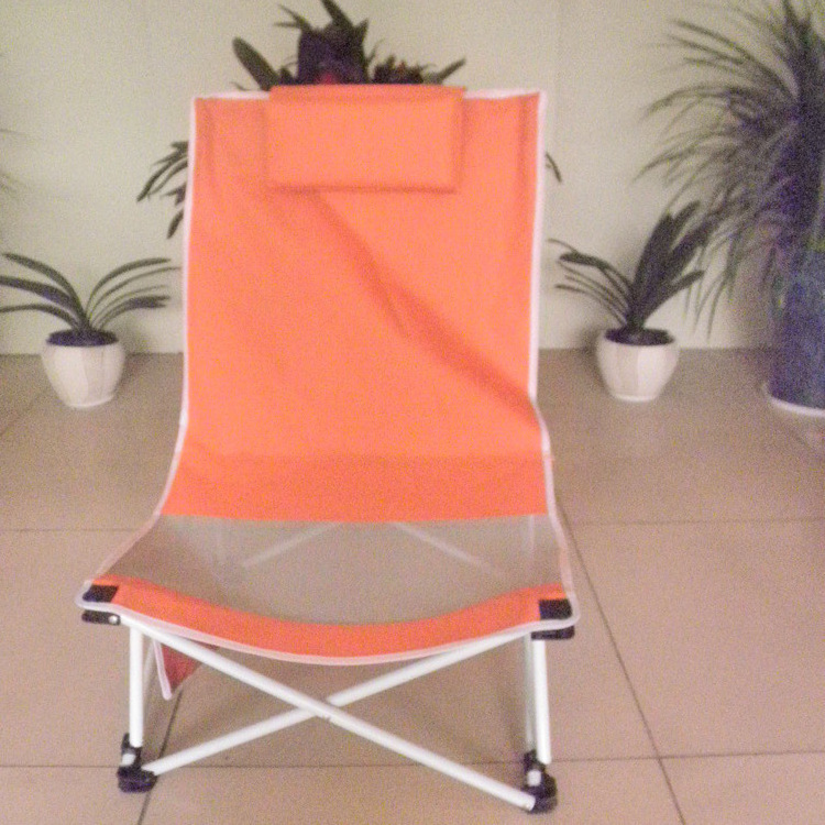 Portable Outdoor Low Seat Folding Beach Chair Durable Foldable Lounge short beach chair