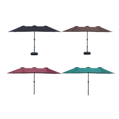 Outdoor furniture customizable folding parasol umbrellas cover outdoor solar garden patio umbrellas for restaurant home umbrella