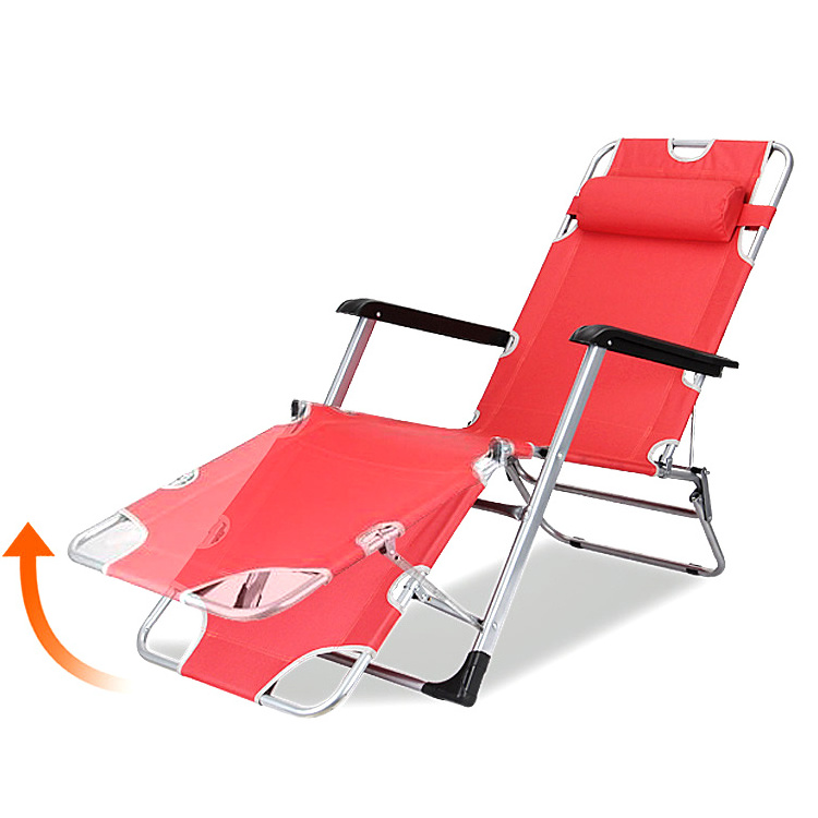 Outdoor Patio Garden Steel Tube Adult Lightweight Portable Folding Siesta Recliner Lounger Chair