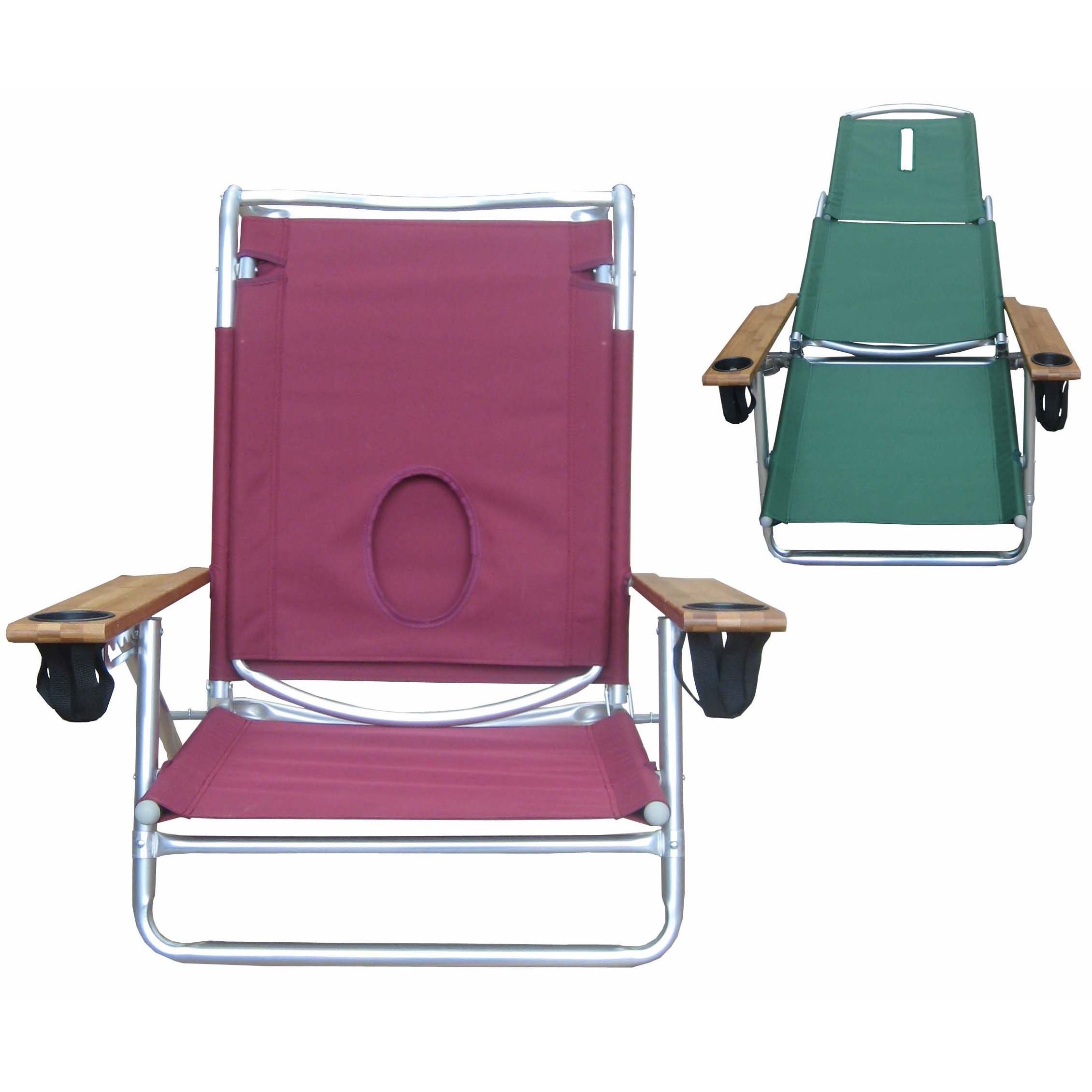 2023 Custom Modern Outdoor Lightweight Portable Folding  Camping Chair For Face Hole