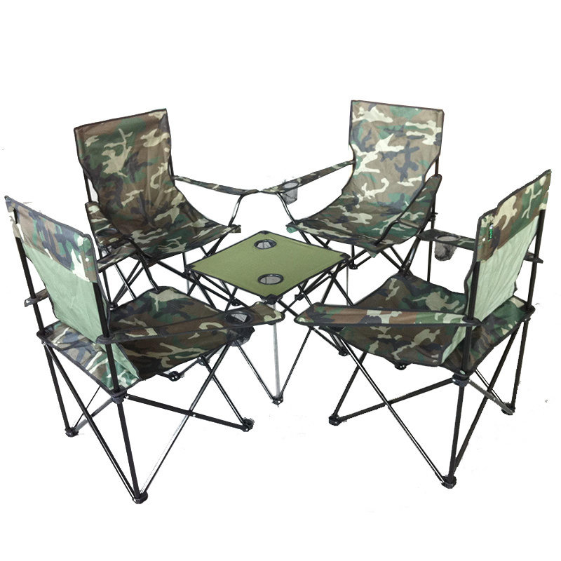 Wholesale Supply Modern High Quality Outdoor Lightweight Folding Camping Table And Chair Set