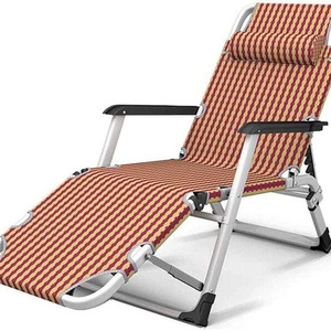 Deck Chair Sun Loungers For Garden, Lawn Swimming Pool Side Adjustable Portable Folding Sun Lounger Chair For Rocking Chair