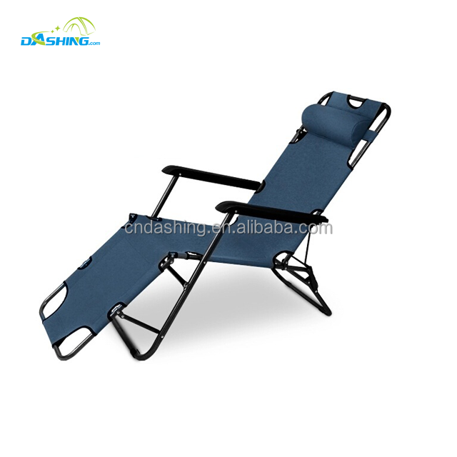 Outdoor furniture folding portable deck beach camping lounger chair wholesale factory lazy recliner chairs