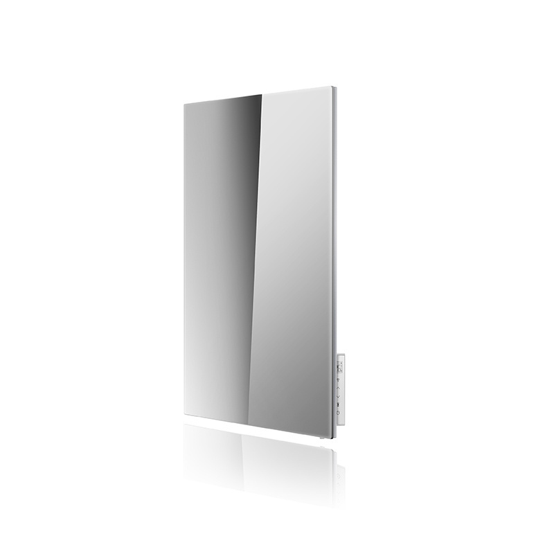 Mirror Glass 24H timer 600W 500W Wall mounting 400W IP24 SEKI Over heat protection Carbon crystal infrared heating panel