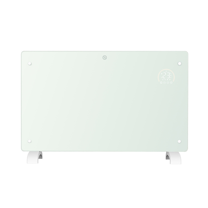 Noise Operating Display Control Wall Electric Touch-screen Led No App High Safety 1200-2000w Quality Heating Panel Glass Heater