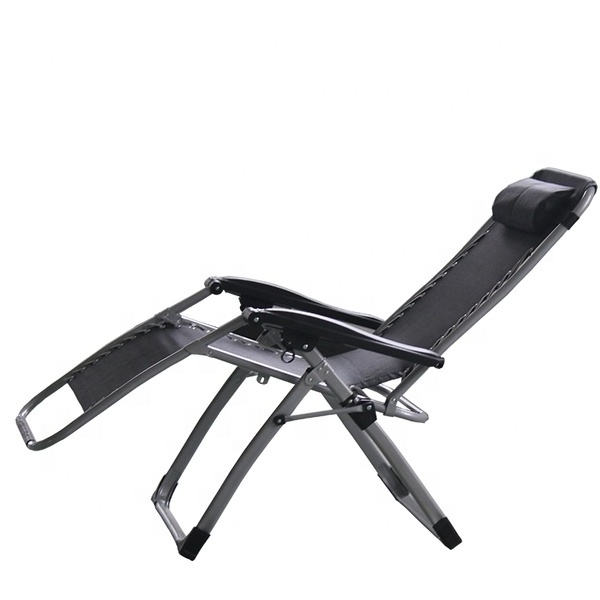 Hickory field recliner Sunbed Outdoor With Cushion& Cheap Folding Beach Chaise Lounge Chairs