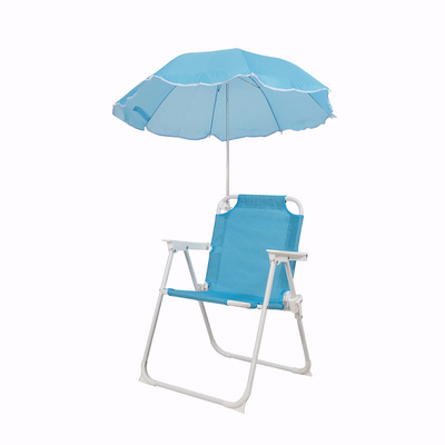 Oeytree children camping chair with umbrella  manufacturers folding baby camping chair with umbrella portable