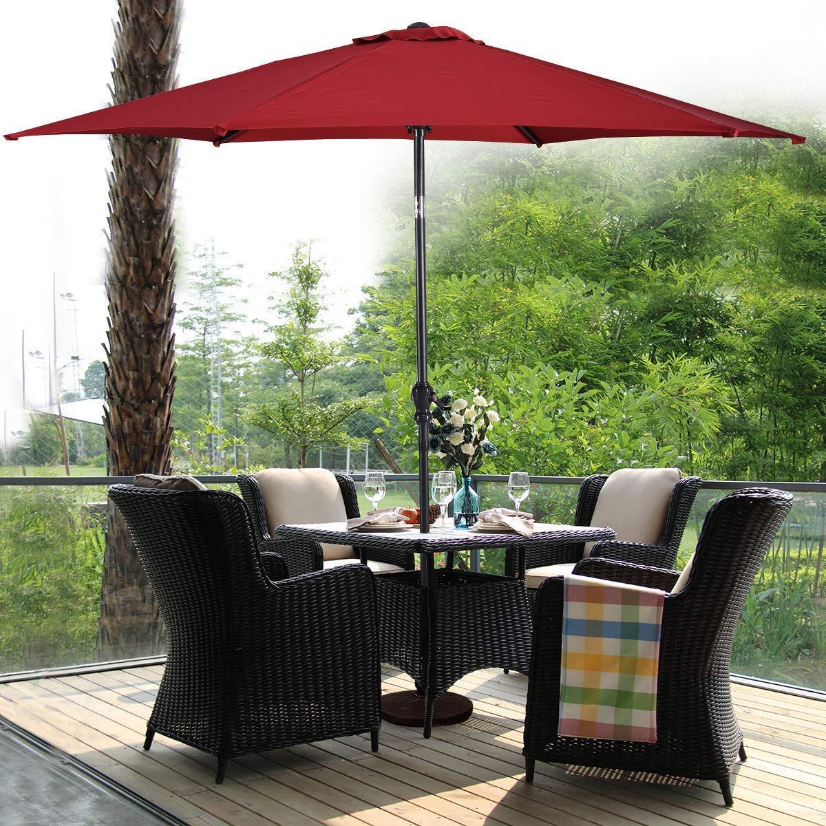 Oeytree 3x3 umbrella outdoor heavy duty outdoor patio umbrella Restaurant balinese parasol patio umbrella for garden table