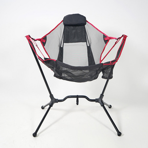 Oeytree Ultralight Rocking Recliner Folding Aluminum Frame Camping Hammock Chair