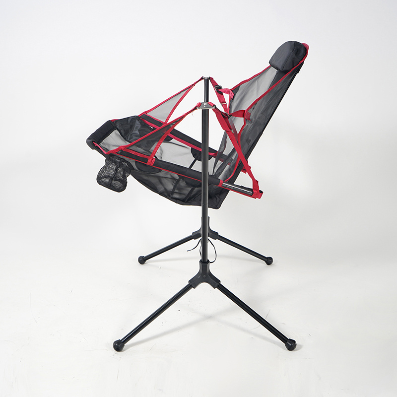 Oeytree Ultralight Rocking Recliner Folding Aluminum Frame Camping Hammock Chair