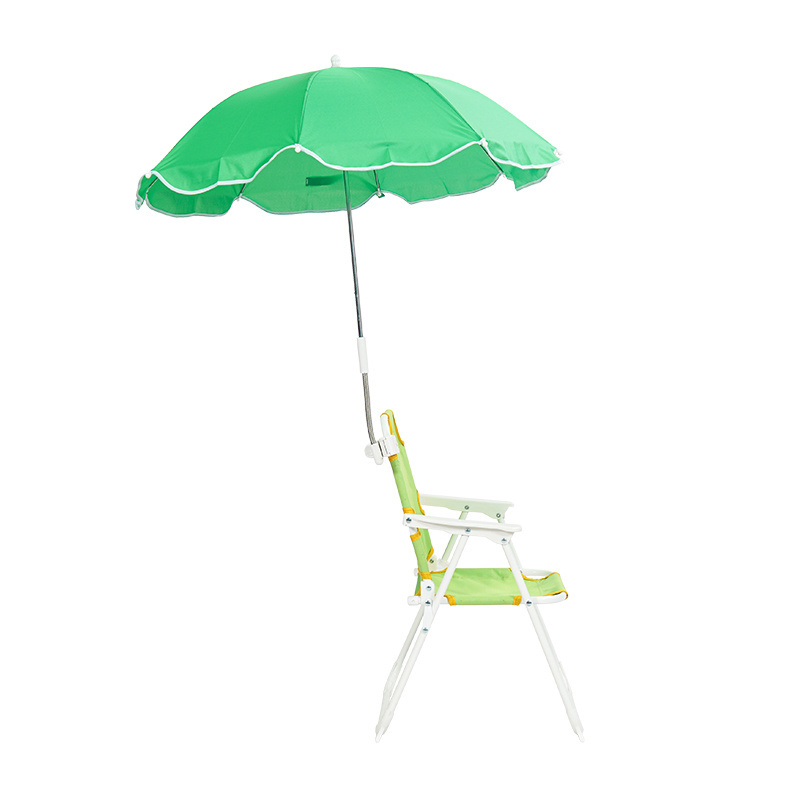 Oeytree Custom Design Baby Beach Chair with Umbrella Sun Protection Folding Picnic Kids Chair with umbrella