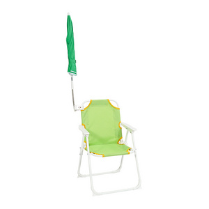 Oeytree Custom Design Baby Beach Chair with Umbrella Sun Protection Folding Picnic Kids Chair with umbrella