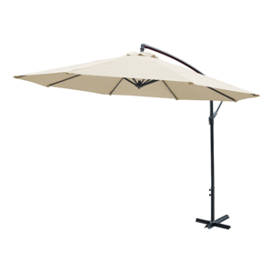 Oeytree Customize 3M 8 Ribs Beach Sun Umbrella Luxury Foldable Outdoor Yard Patio Cantilever Parasol Garden Umbrella