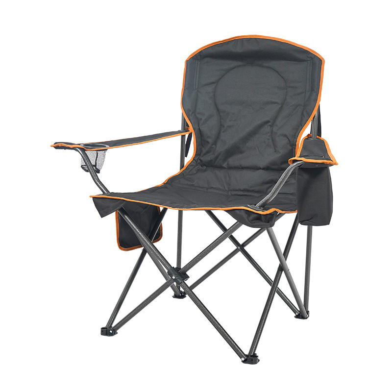 Oeytree HighQuality Portable Folding Multi-Person Camping Chair Recliner with Armrest and Teacup holder for Beach Hiking Fishing