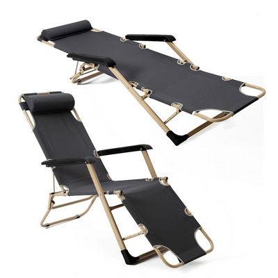 Outdoor Garden Adjustable Folding Zero Gravity Patio Reclining Beach Lounge Chair