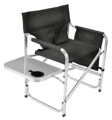 Hot sale modern design Director Chair with Folding Aluminum Table Oxford Canvas Fabric Chair