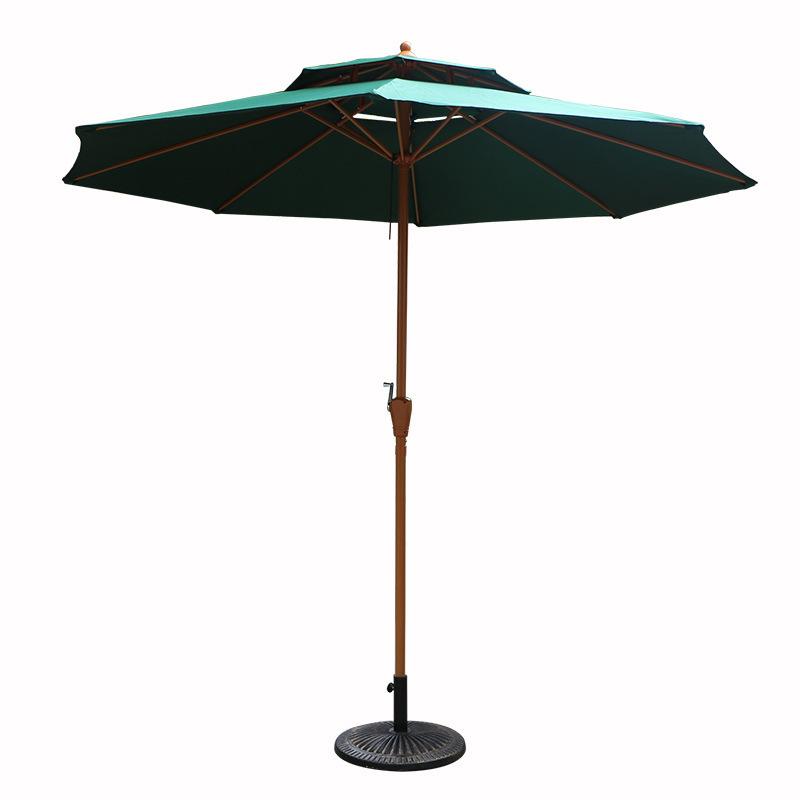 Oeytree Outdoor Patio Led Solar Power Umbrella Garden Beach Restaurant Umbrella Lighted Market Umbrella