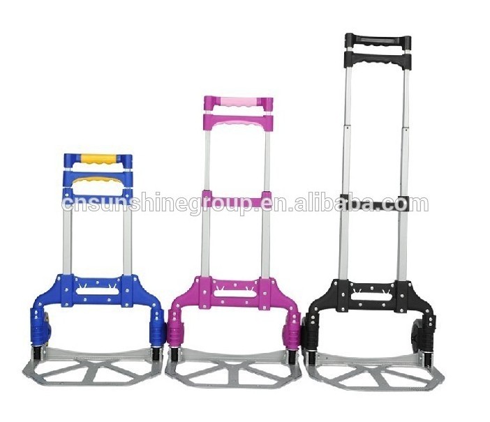 Aluminum alloy folding luggage carts Heave Duty Multifunctional Hand Truck Folding trolley